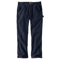 RUGGED FLEX® RELAXED FIT DUCK UTILITY WORK PANT: NAVY
