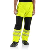 Carhartt High-Visibility Storm Defender® Loose Fit Midweight Class E Pant: BRITELIME