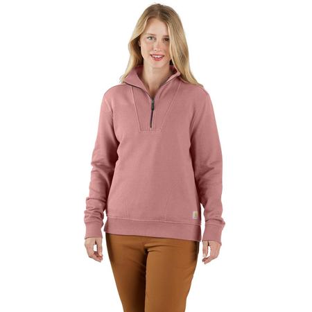 Women's Carhartt TENCEL™ Fiber Series Relaxed Fit Half-Zip Sweatshirt
