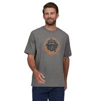 Patagonia Men's Take a Stand Responsibili-Tee®: WIGHWILDGRIZZ:GRA