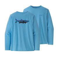 Patagonia Men's Capilene® Cool Daily Fish Graphic Long-Sleeved Shirt: FITZROYTARPON