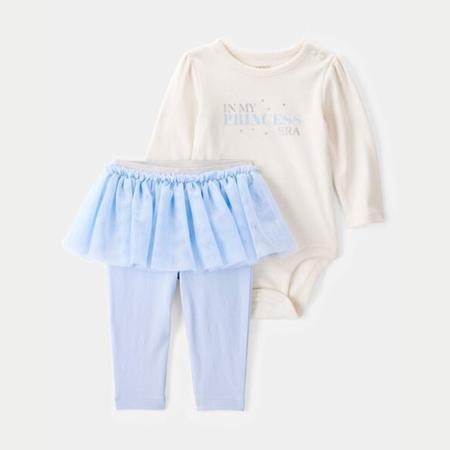 Baby Princess Era Bodysuit & Tutu Pant Set