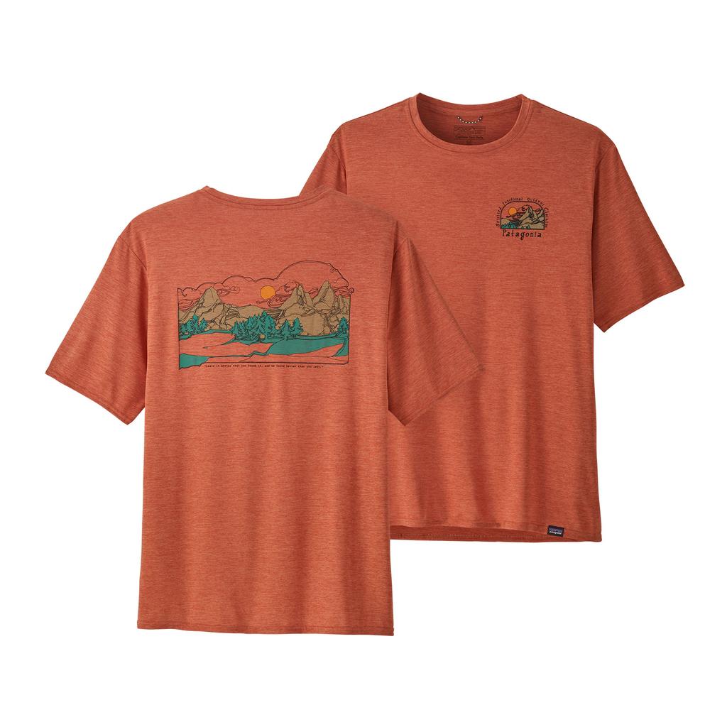 Huberts Department Store Patagonia Men s Capilene Cool Daily Graphic Shirt Lands
