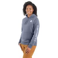 Women's Carhartt Midweight Graphic Hoodie: V83WISTERIA